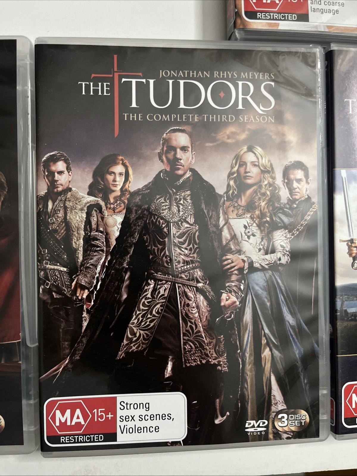 The Tudors : The Complete Series Season 1-4  (DVD, 2010) Region 4