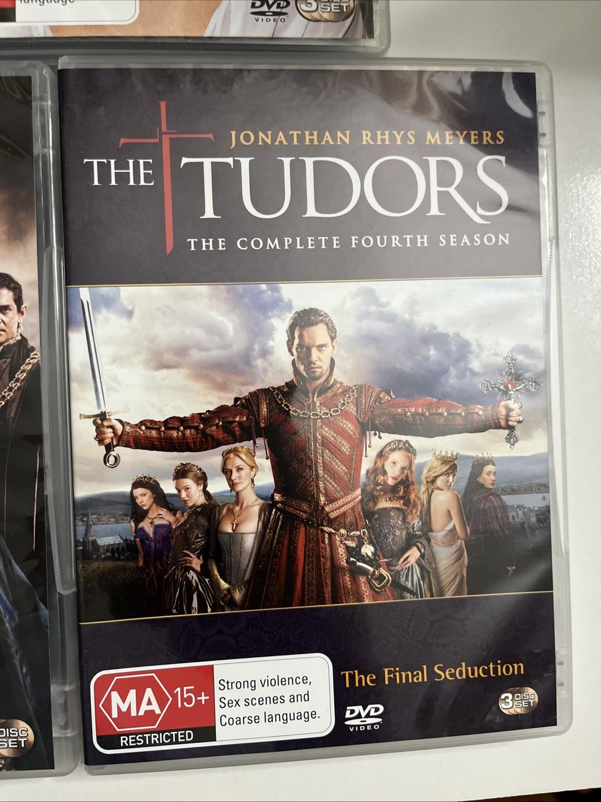 The Tudors : The Complete Series Season 1-4  (DVD, 2010) Region 4