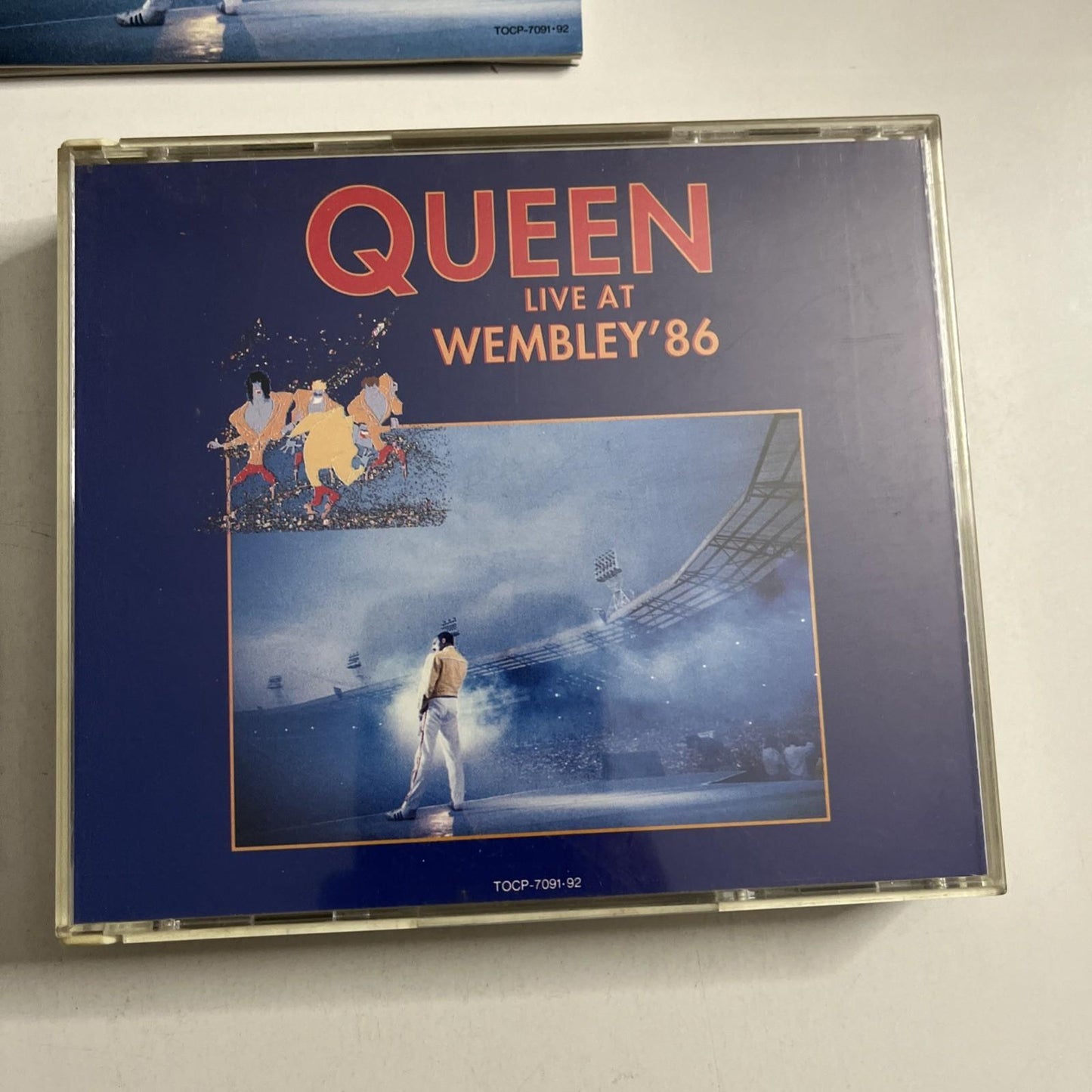 Queen – Live At Wembley '86 (CD, 1992) Japan Obi 2-Discs TOCP-7091-92