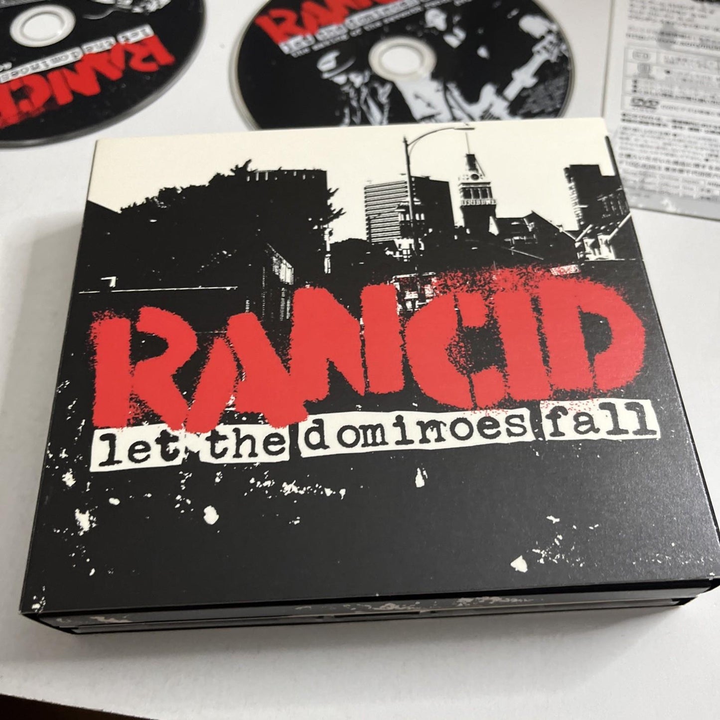 Rancid – Let The Dominoes Fall (CD + DVD, 2009) Japan Obi 3-Disc EICP-1188-90