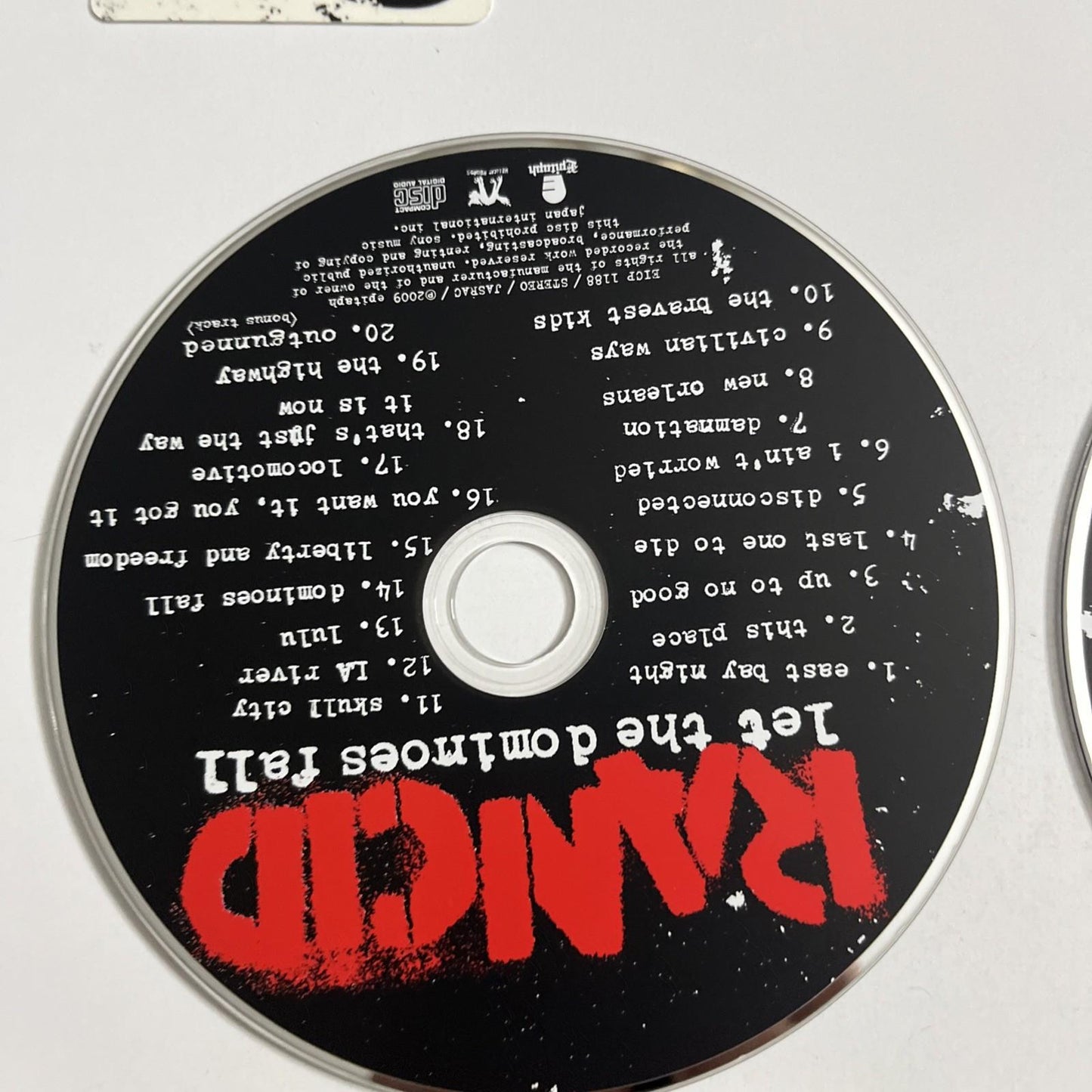 Rancid – Let The Dominoes Fall (CD + DVD, 2009) Japan Obi 3-Disc EICP-1188-90