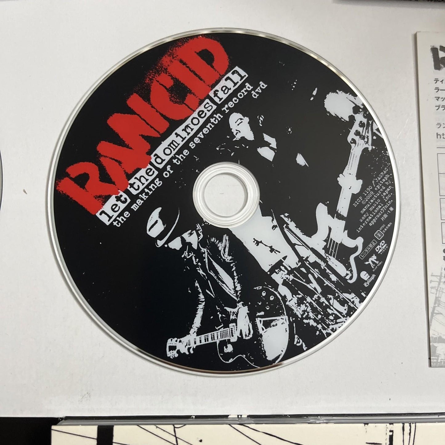 Rancid – Let The Dominoes Fall (CD + DVD, 2009) Japan Obi 3-Disc EICP-1188-90