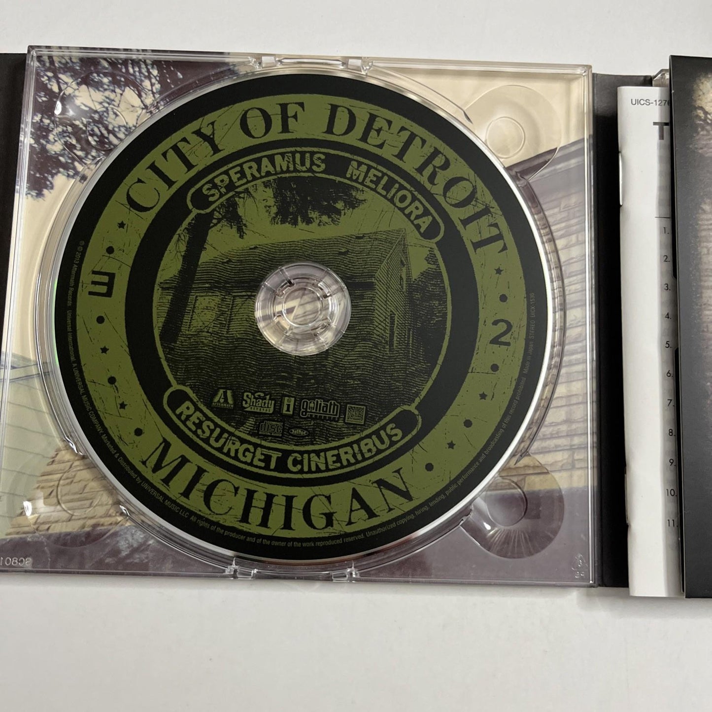 Eminem – The Marshall Mathers LP 2 (CD, 2013) Japan 2-Discs Gatefold Obi Digipak