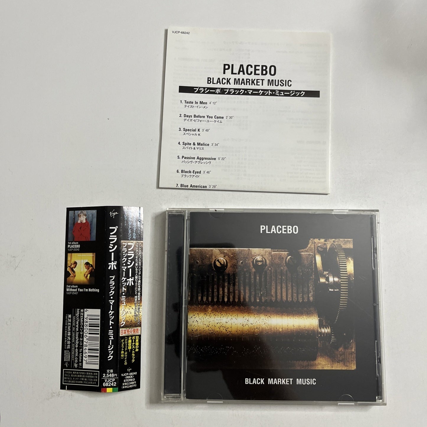 Placebo – Black Market Music (CD, 2000) Japan Obi VJCP-68242