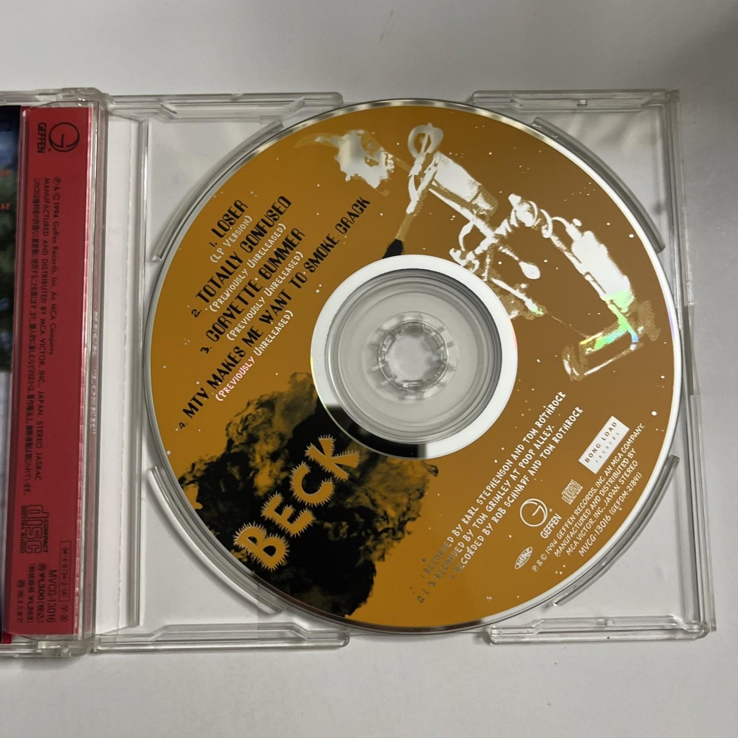 Beck – Loser (CD, 1994) Japan Obi MVCG-13016