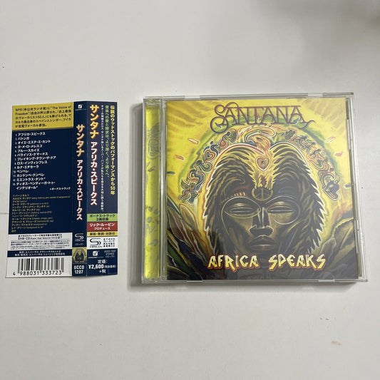 Santana – Africa Speaks SHM-CD (CD, 2019) Japan Obi UCCO-1207