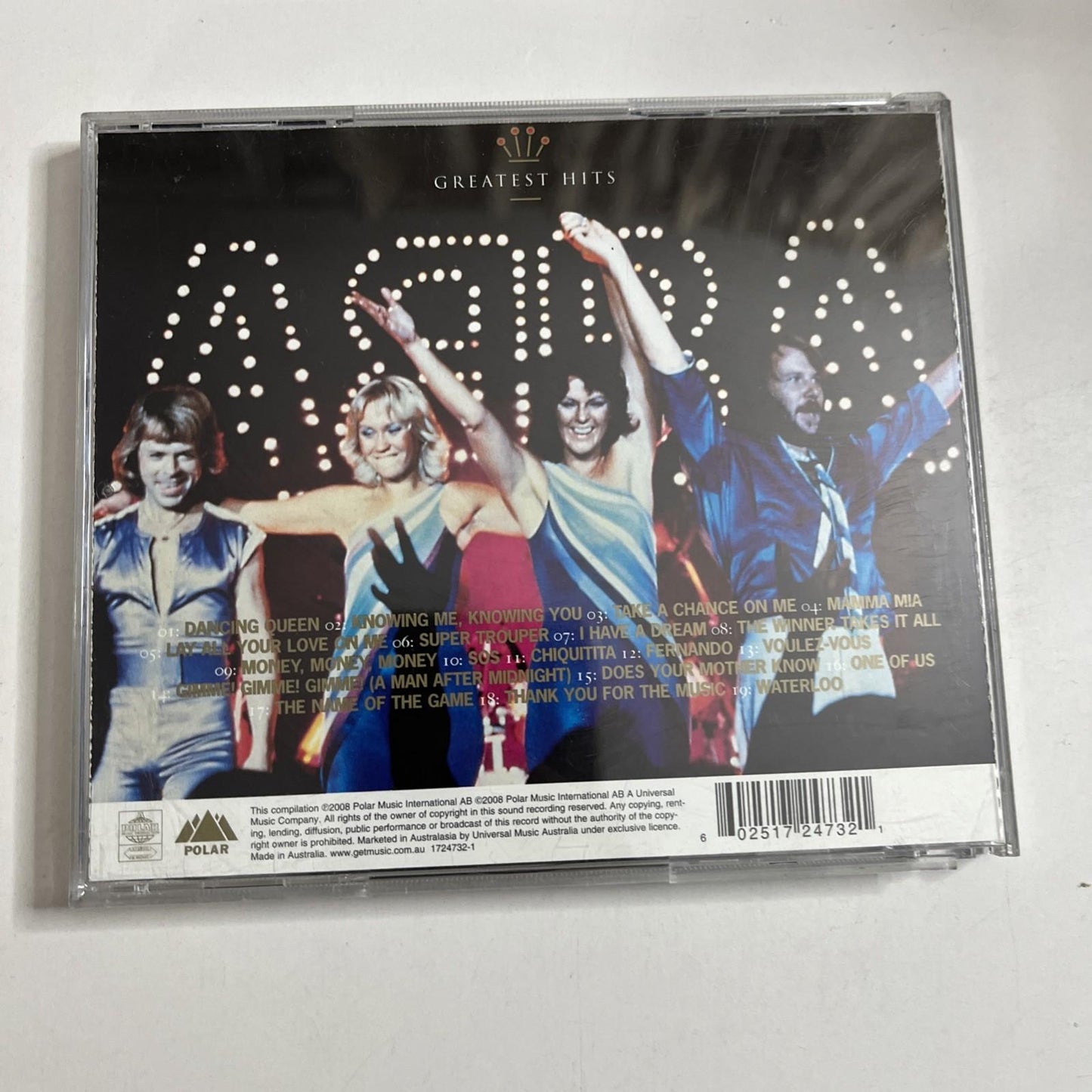 ABBA – Gold (Greatest Hits) (CD, 2008) Australasia 1724732