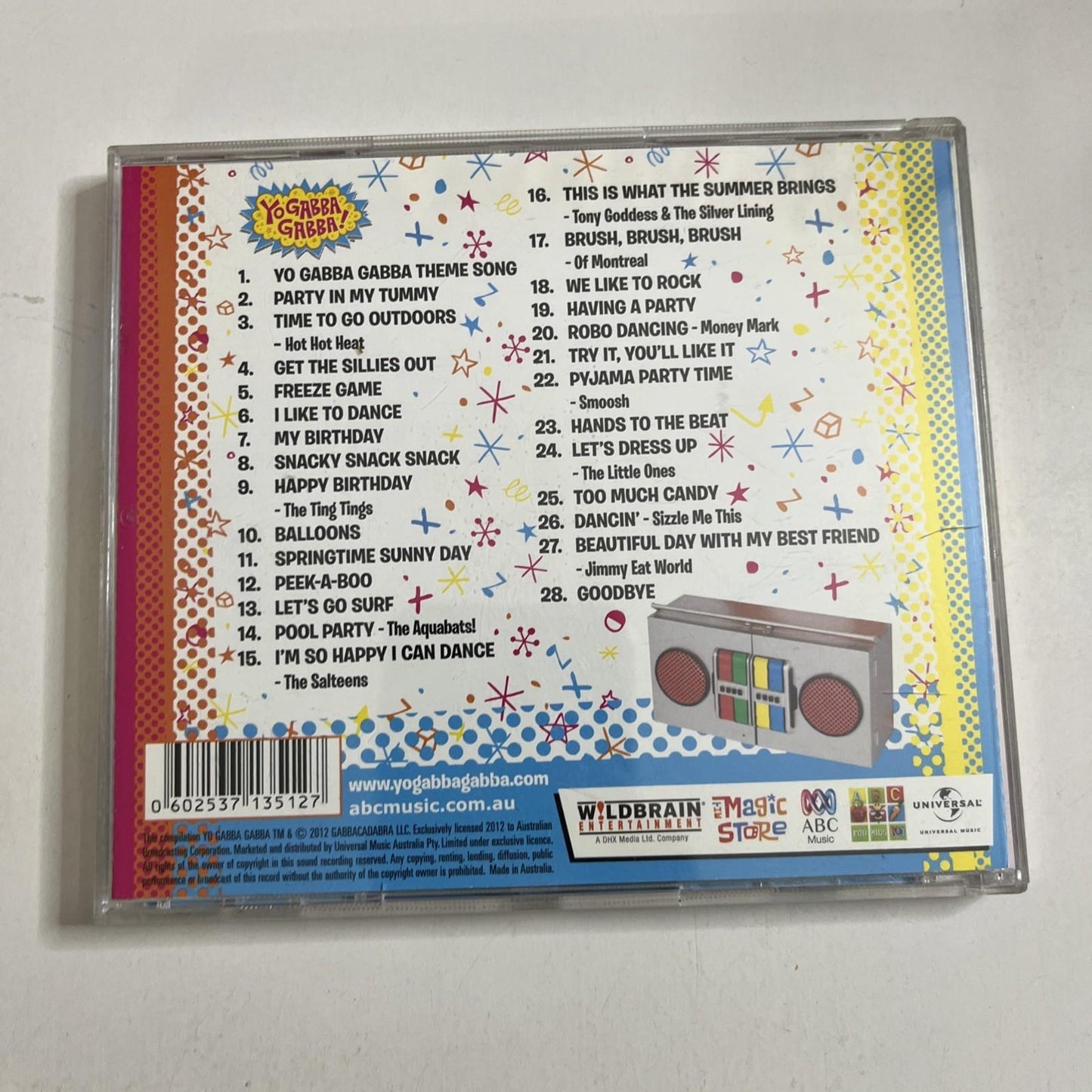 Yo Gabba Gabba! – The Best Of Yo Gabba Gabba! (CD, 2012) Australia 3713512