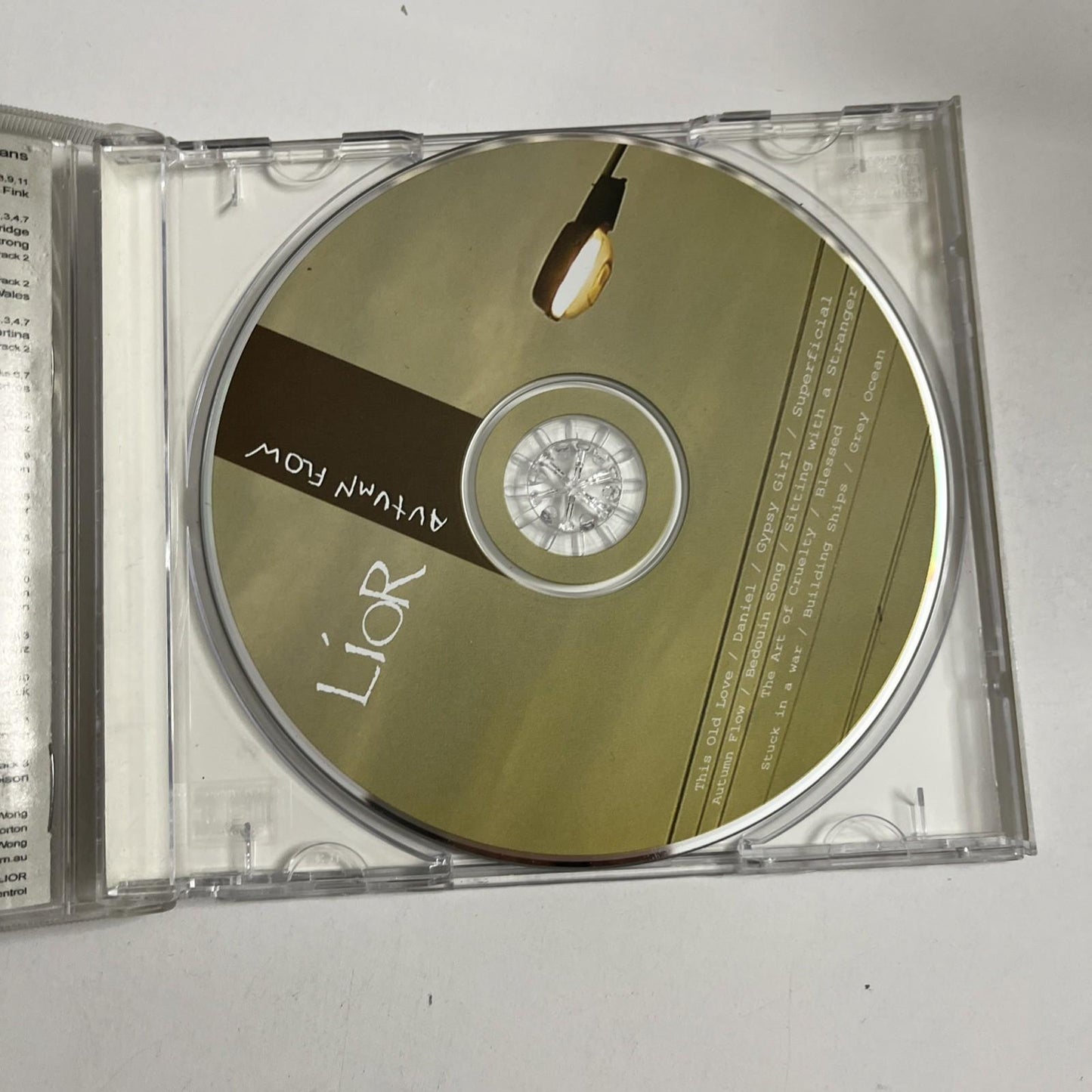 Lior – Autumn Flow (CD, 2004) Australia SENSOCD444