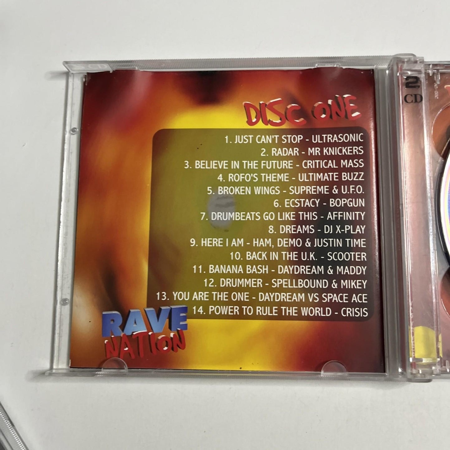 Various – Rave Nation (CD, 1997) Australia 2-Discs CSR CD 5048
