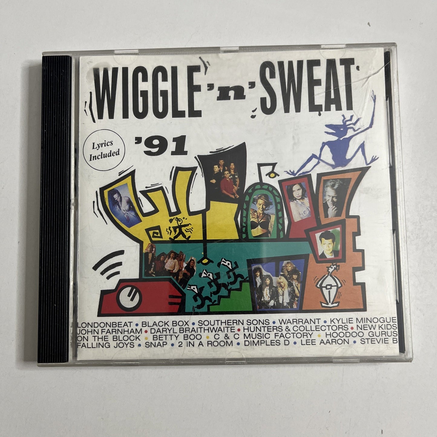 Various – Wiggle 'n' Sweat '91 (CD, 1991) Australasia STCD1012