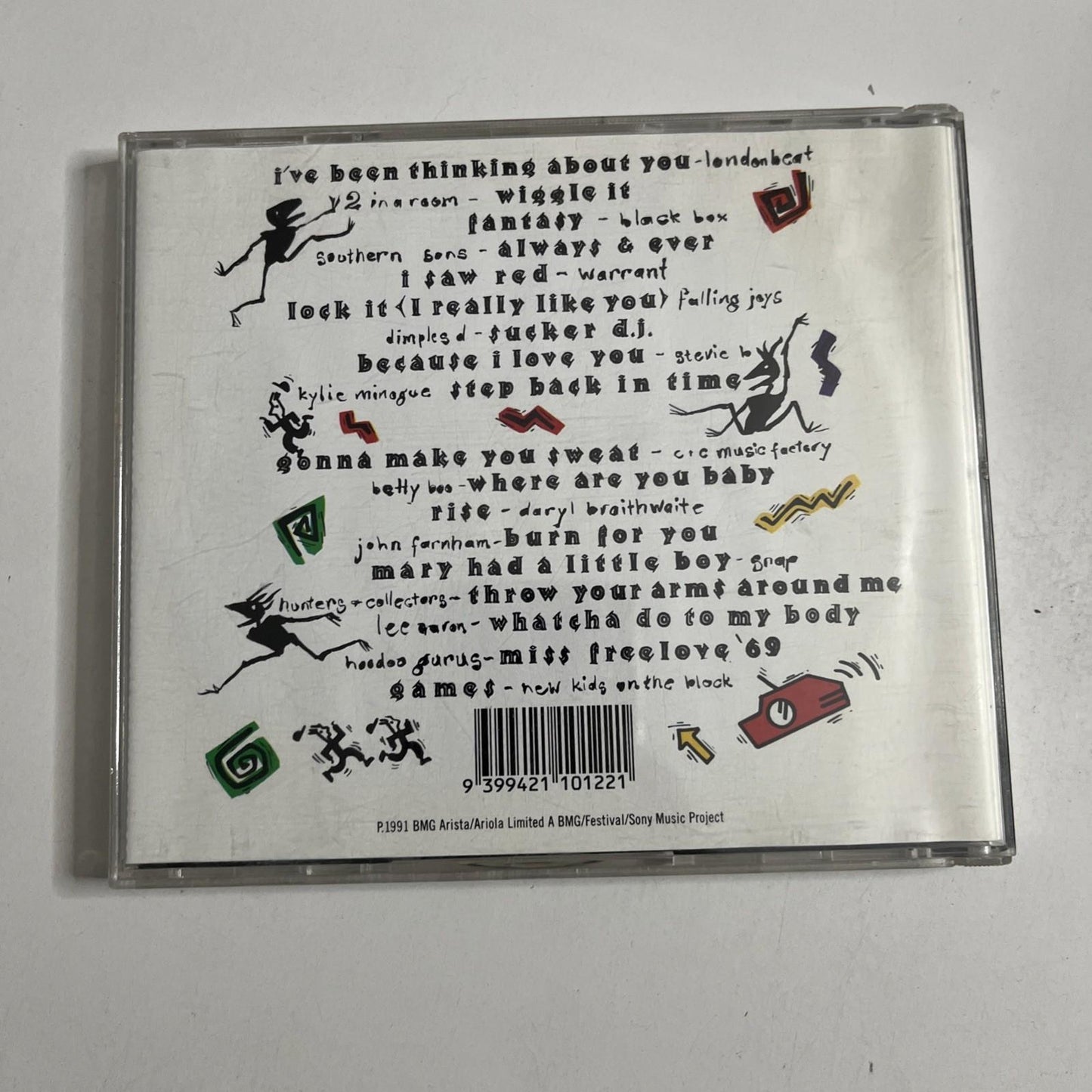 Various – Wiggle 'n' Sweat '91 (CD, 1991) Australasia STCD1012