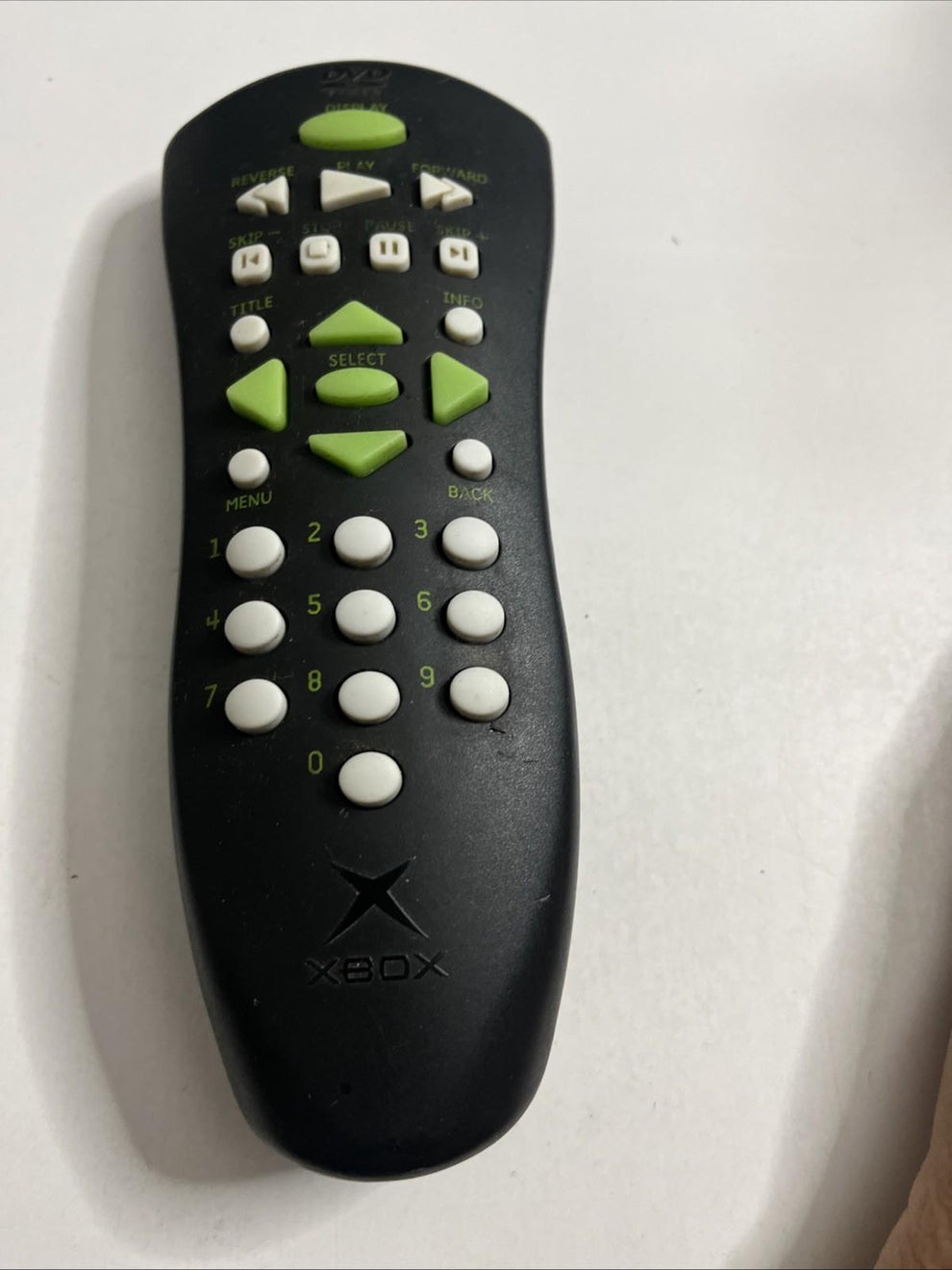 Genuine Official Microsoft XBOX Original DVD Media Remote Control ...
