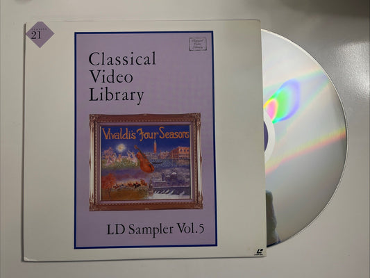 Classical Video Library LD Sampler Vol 5 Laserdisc LD NTSC PLC-1009