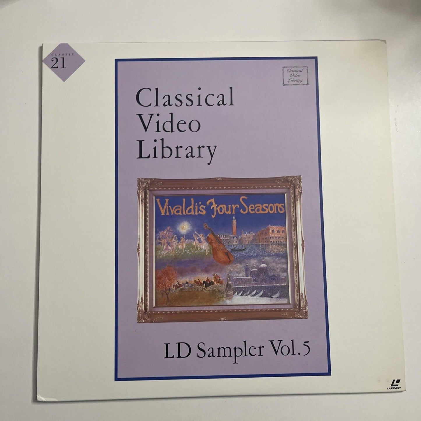 Classical Video Library LD Sampler Vol 5 Laserdisc LD NTSC PLC-1009