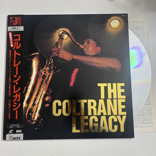 John Coltrane – The Coltrane Legacy (Laserdisc LD, 1991) Obi NTSC