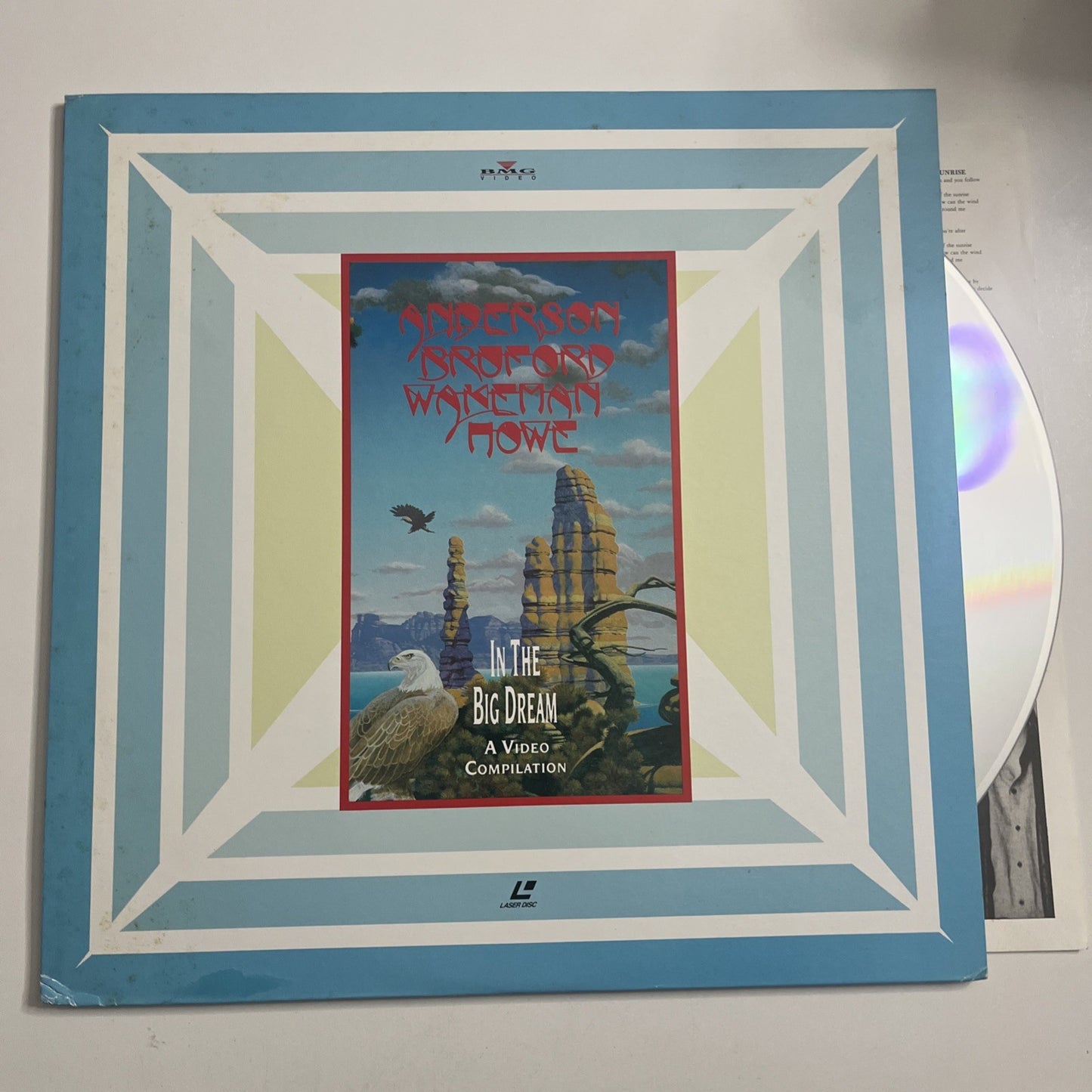 Anderson Bruford Wakeman Howe – In The Big Dream (Laserdisc LD, 1989) NTSC