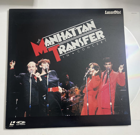 The Manhattan Transfer – In Concert (Laserdisc LD, 1988) Japan NTSC SM048-3252