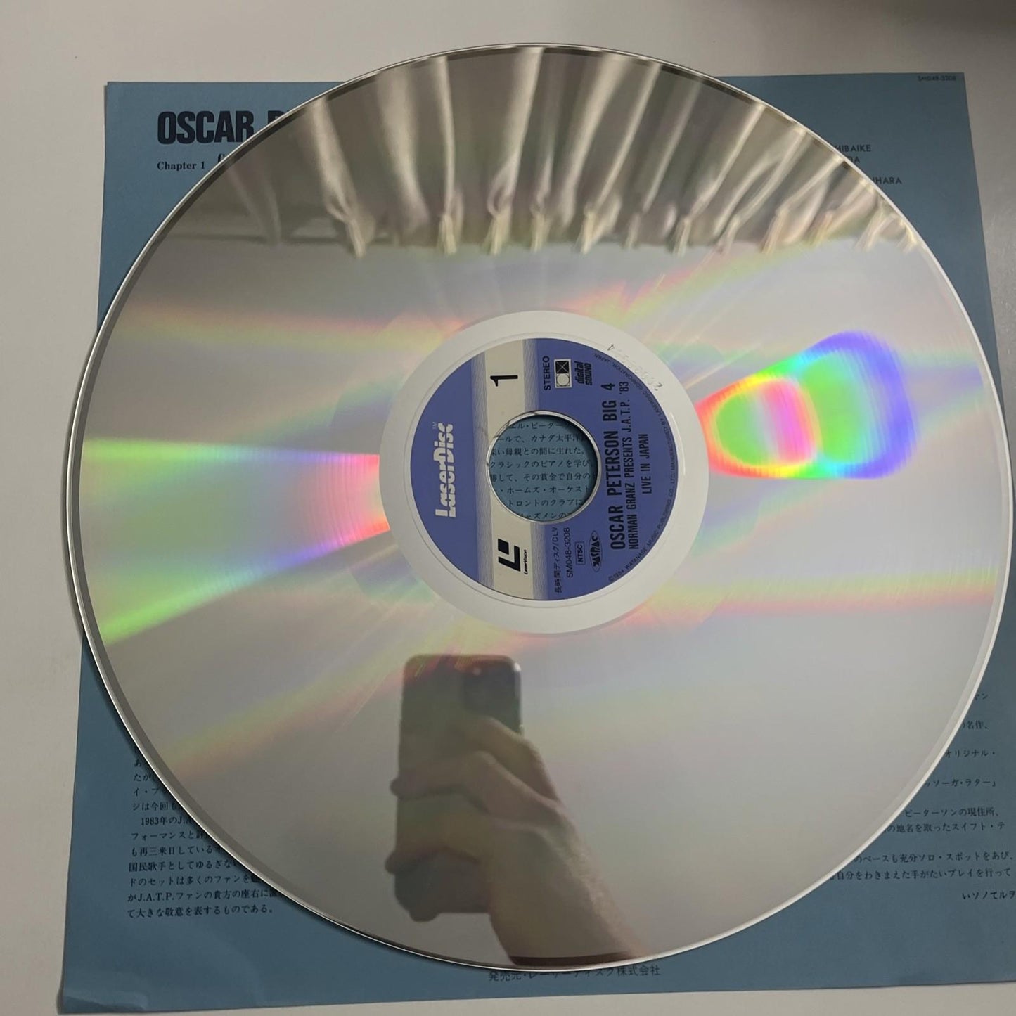 The Oscar Peterson Big 4 – J.A.T.P. '83 Live In Japan (Laserdisc LD, 1987) NTSC