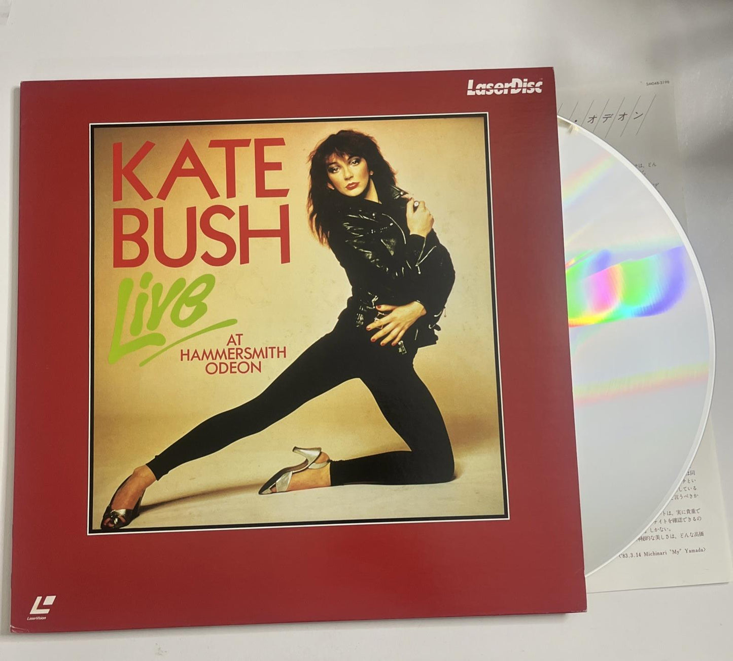 Kate Bush – Live At Hammersmith Odeon (Laserdisc LD, 1987) Japan Obi NTSC