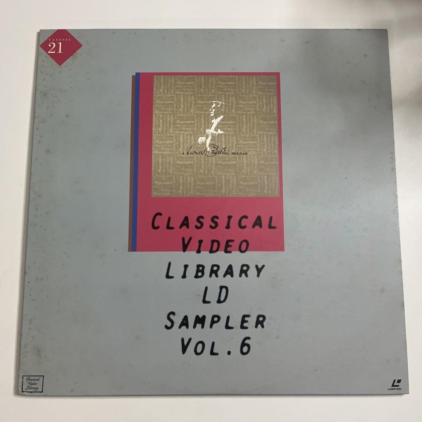 Classical Video Library LD Sampler Vol 6 Laserdisc LD NTSC PLC-1010