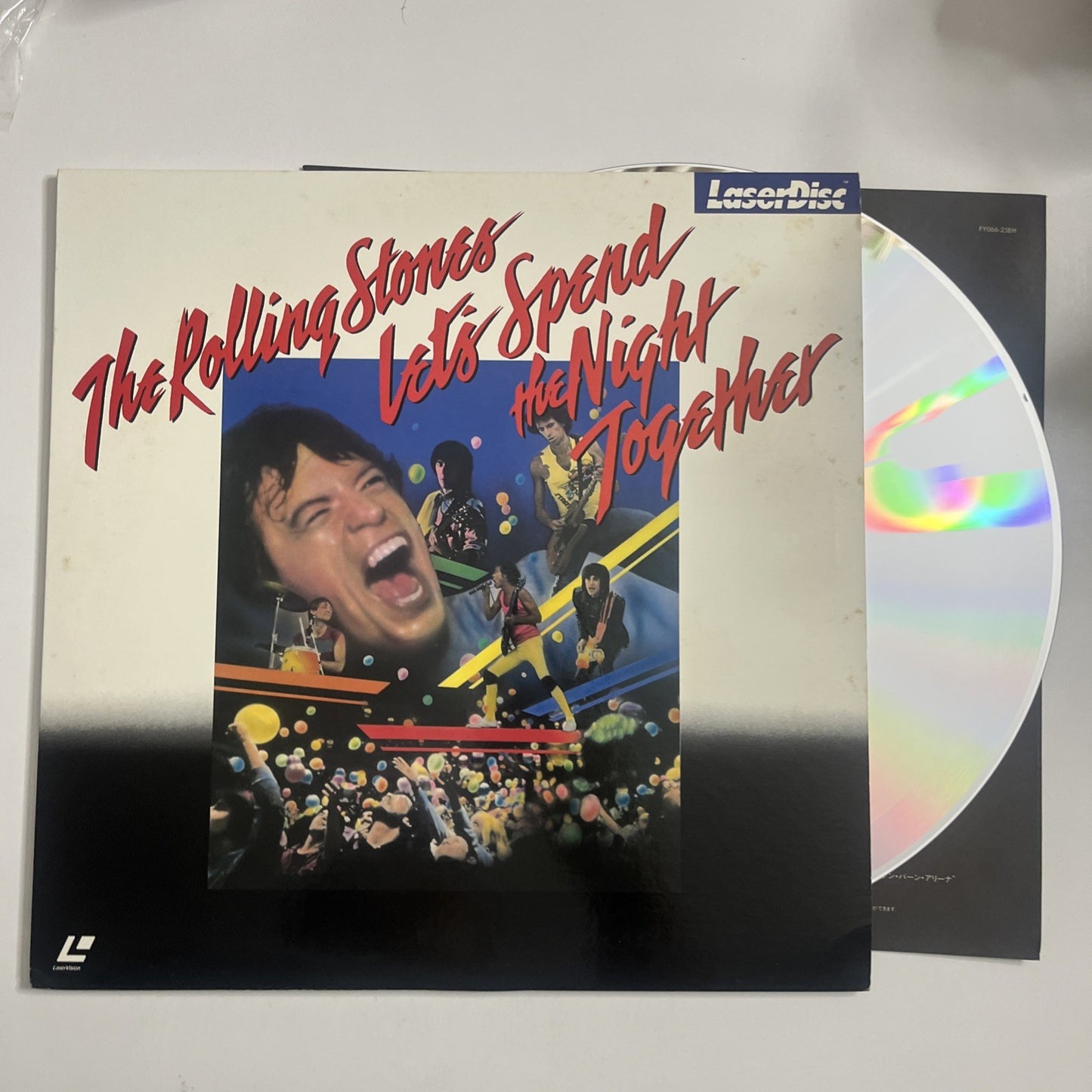 The Rolling Stones – Let's Spend The Night Together (Laserdisc, 1989) Japan NTSC