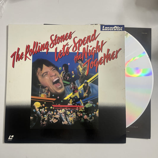 The Rolling Stones – Let's Spend The Night Together (Laserdisc, 1989) Japan NTSC