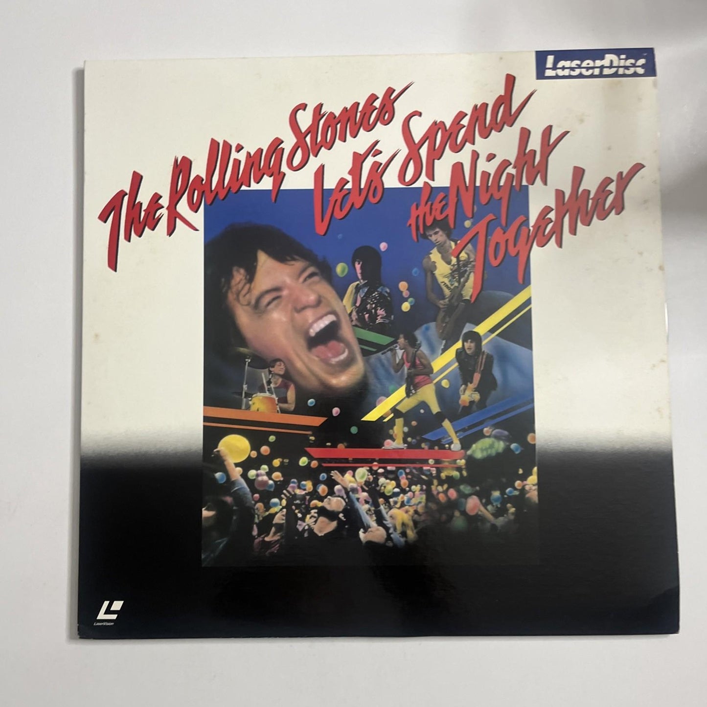 The Rolling Stones – Let's Spend The Night Together (Laserdisc, 1989) Japan NTSC