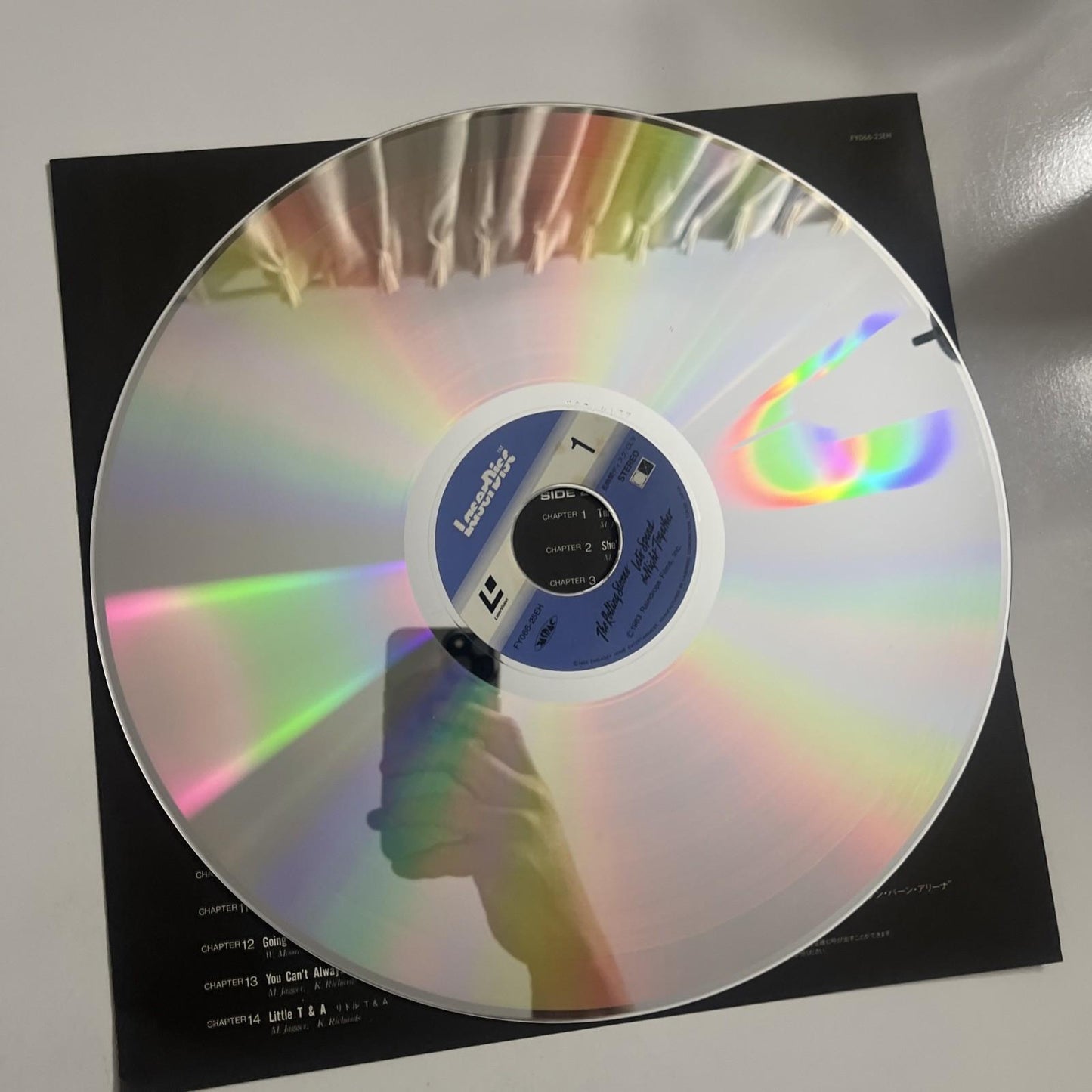 The Rolling Stones – Let's Spend The Night Together (Laserdisc, 1989) Japan NTSC