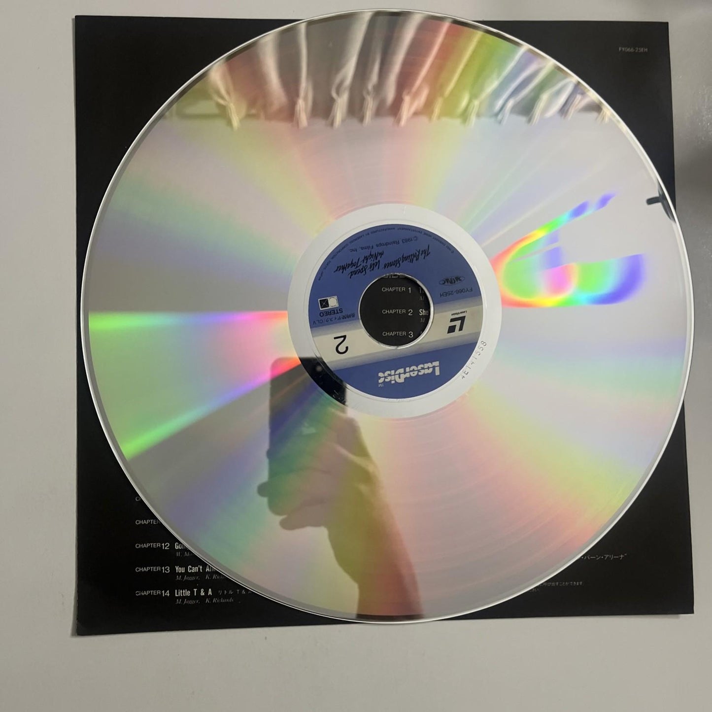 The Rolling Stones – Let's Spend The Night Together (Laserdisc, 1989) Japan NTSC