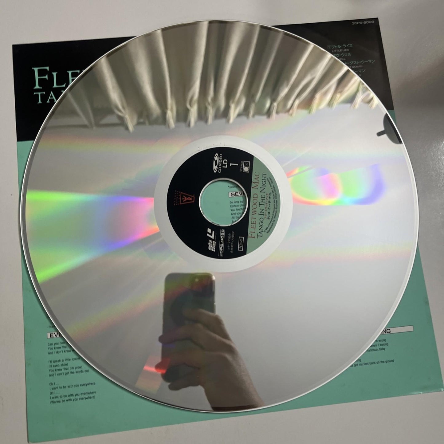 Fleetwood Mac – Tango In The Night (Laserdisc LD, 1988) Japan NTSC