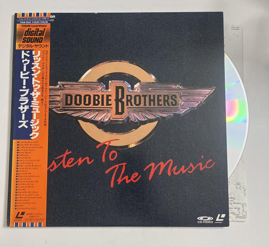 The Doobie Brothers – Listen To The Music (Laserdisc, 1989) Japan Obi TOLW-3033