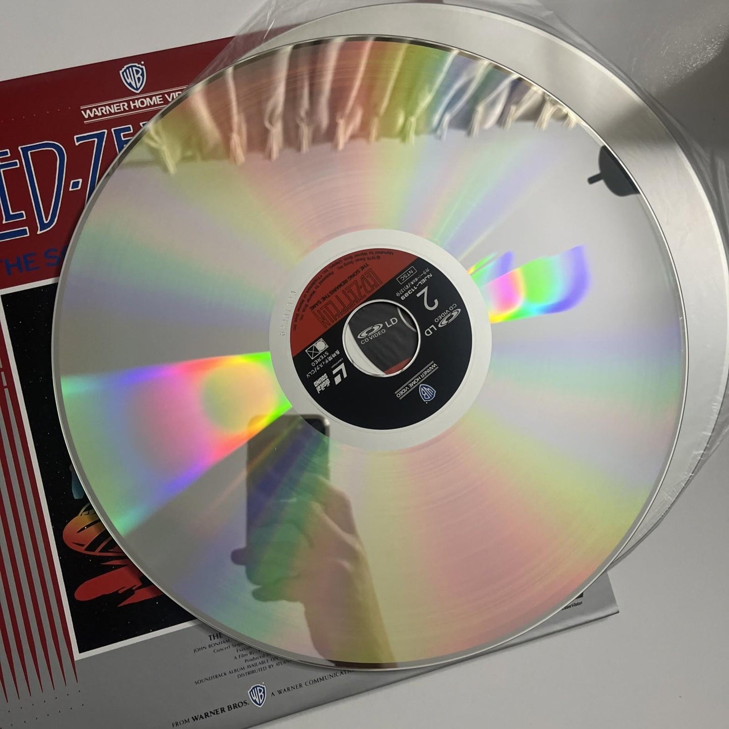 Led Zeppelin – The Song Remains The Same (Laserdisc LD, 1989) Obi Gatefold NTSC