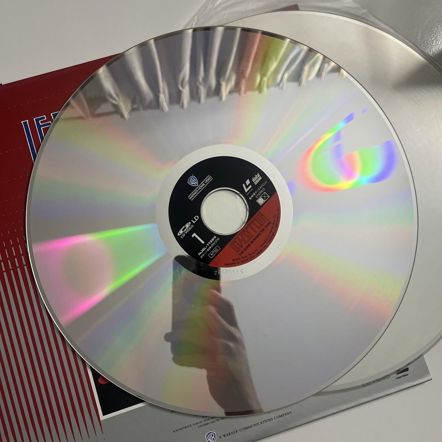 Led Zeppelin – The Song Remains The Same (Laserdisc LD, 1989) Obi Gatefold NTSC