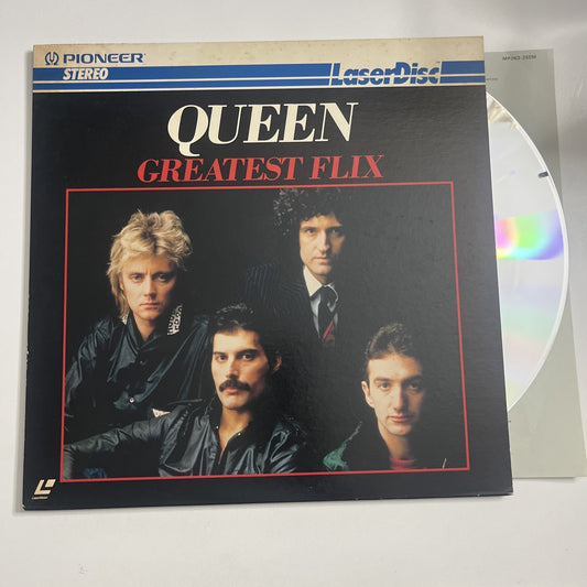 Queen – Greatest Flix (Laserdisc LD, 1982) Japan MP063-25EM