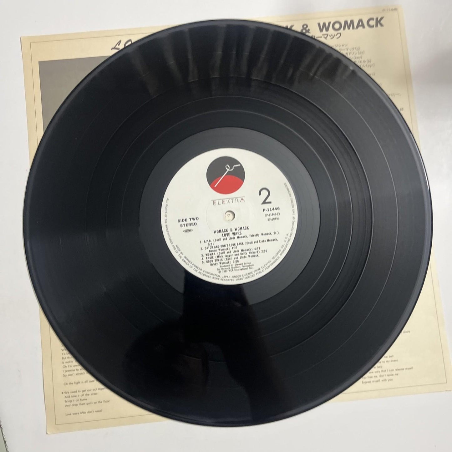Womack & Womack – Love Wars (Vinyl LP, 1983) Japan P-11446