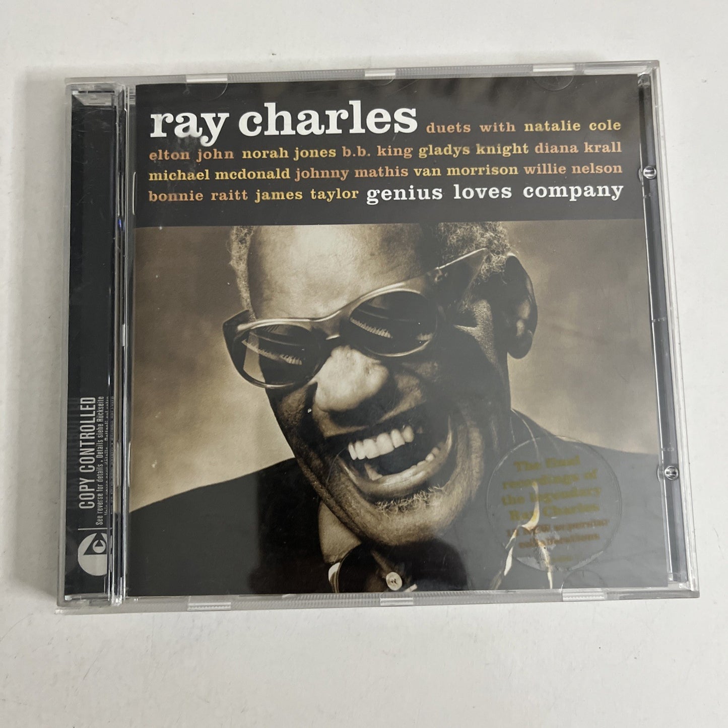 Ray Charles – Genius Loves Company (CD, 2004) Australia 7243 8 66541 2 0