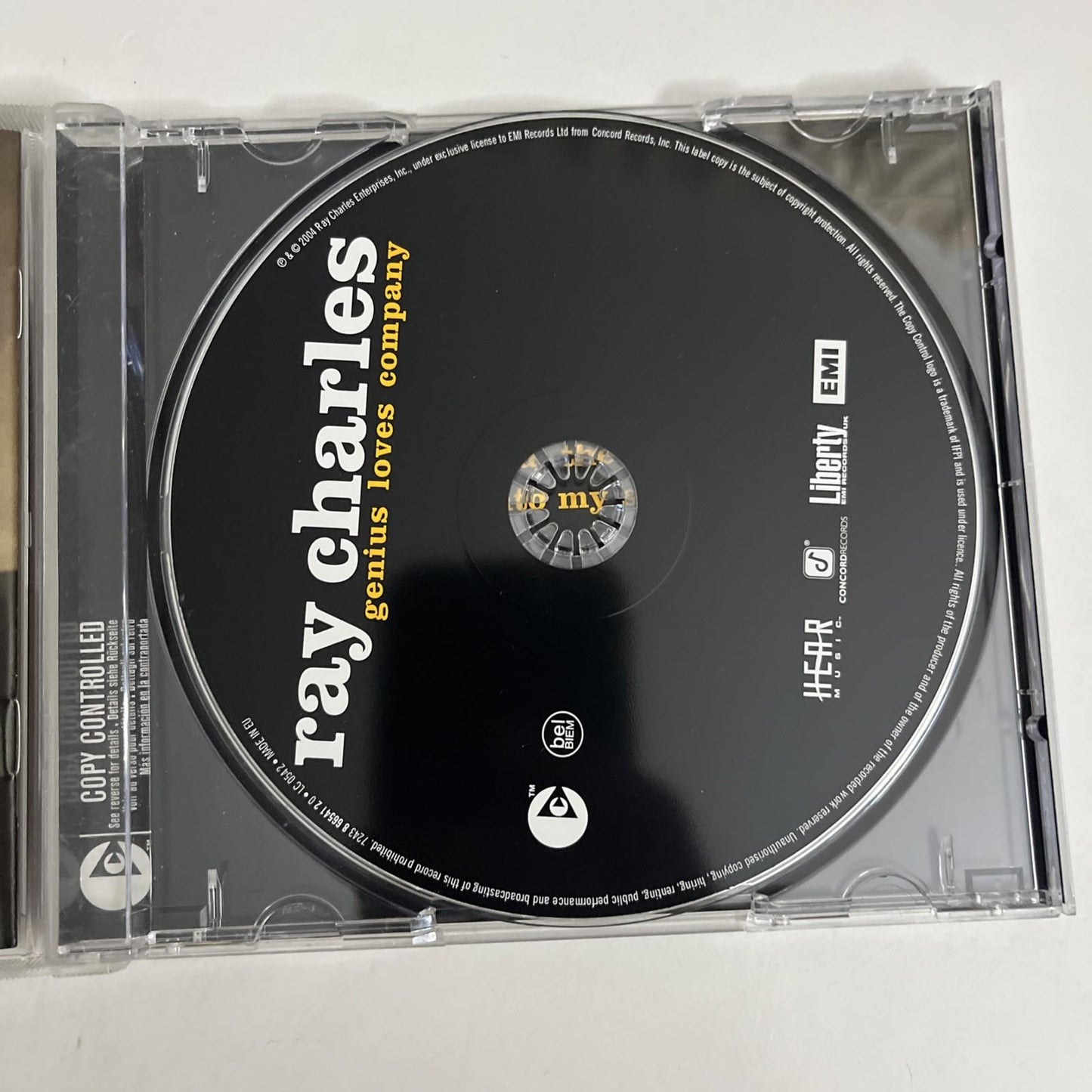 Ray Charles – Genius Loves Company (CD, 2004) Australia 7243 8 66541 2 0