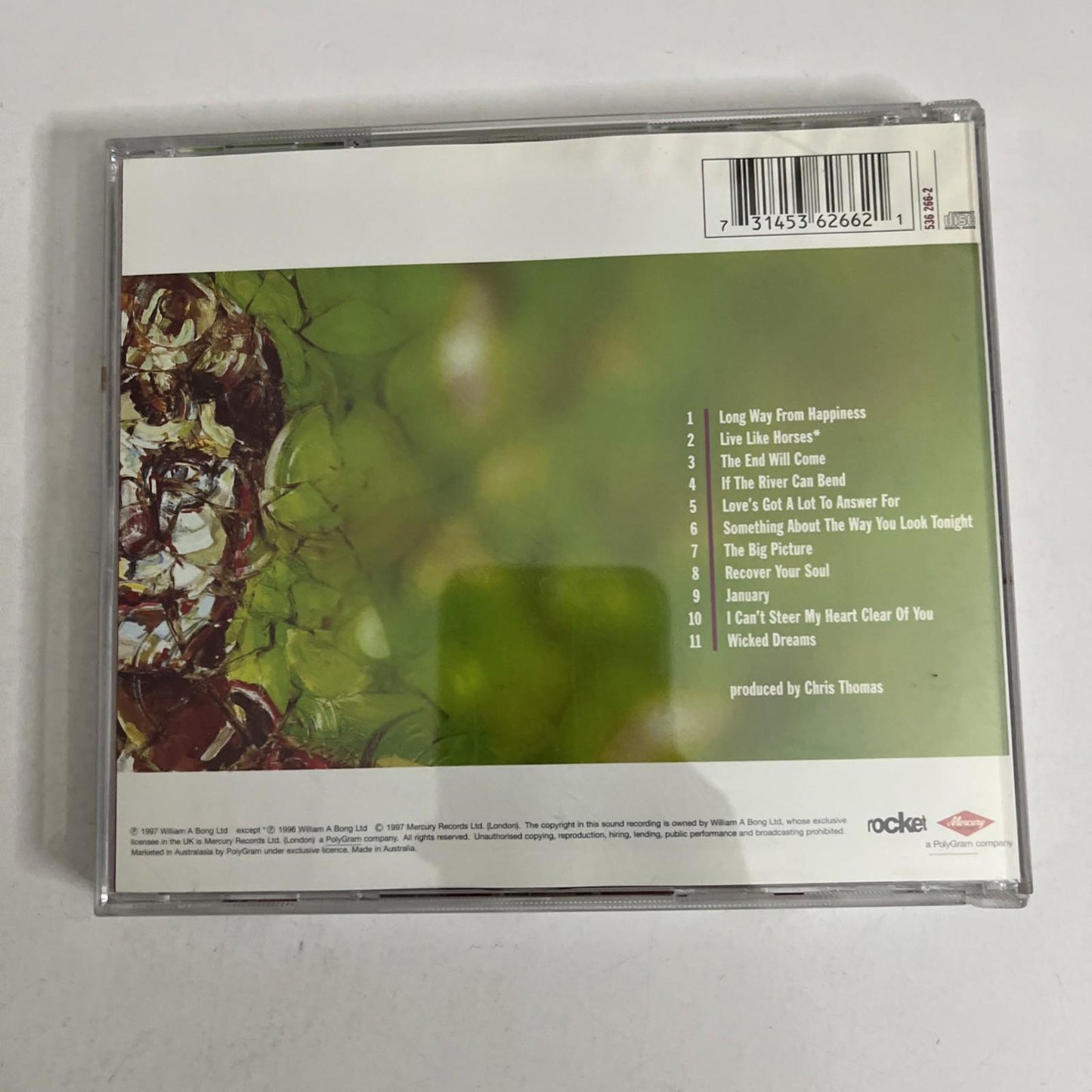 Elton John – The Big Picture (CD, 1998) Australasia 536 266-2