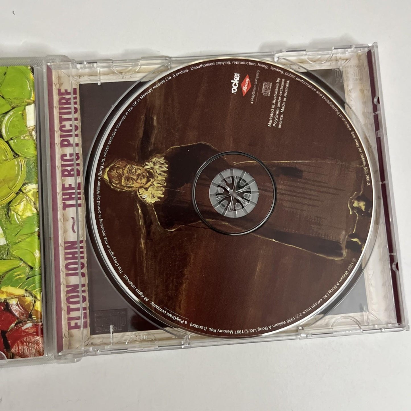 Elton John – The Big Picture (CD, 1998) Australasia 536 266-2