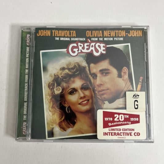 Grease (The Original Soundtrack From The Motion Picture) (CD, 1998) Limited Ed