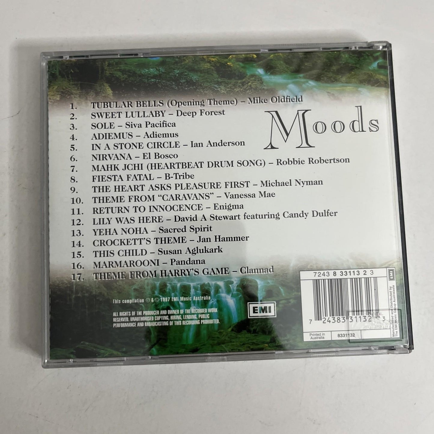 Various – Moods - A Contemporary Soundtrack (CD, 1997) Australia
