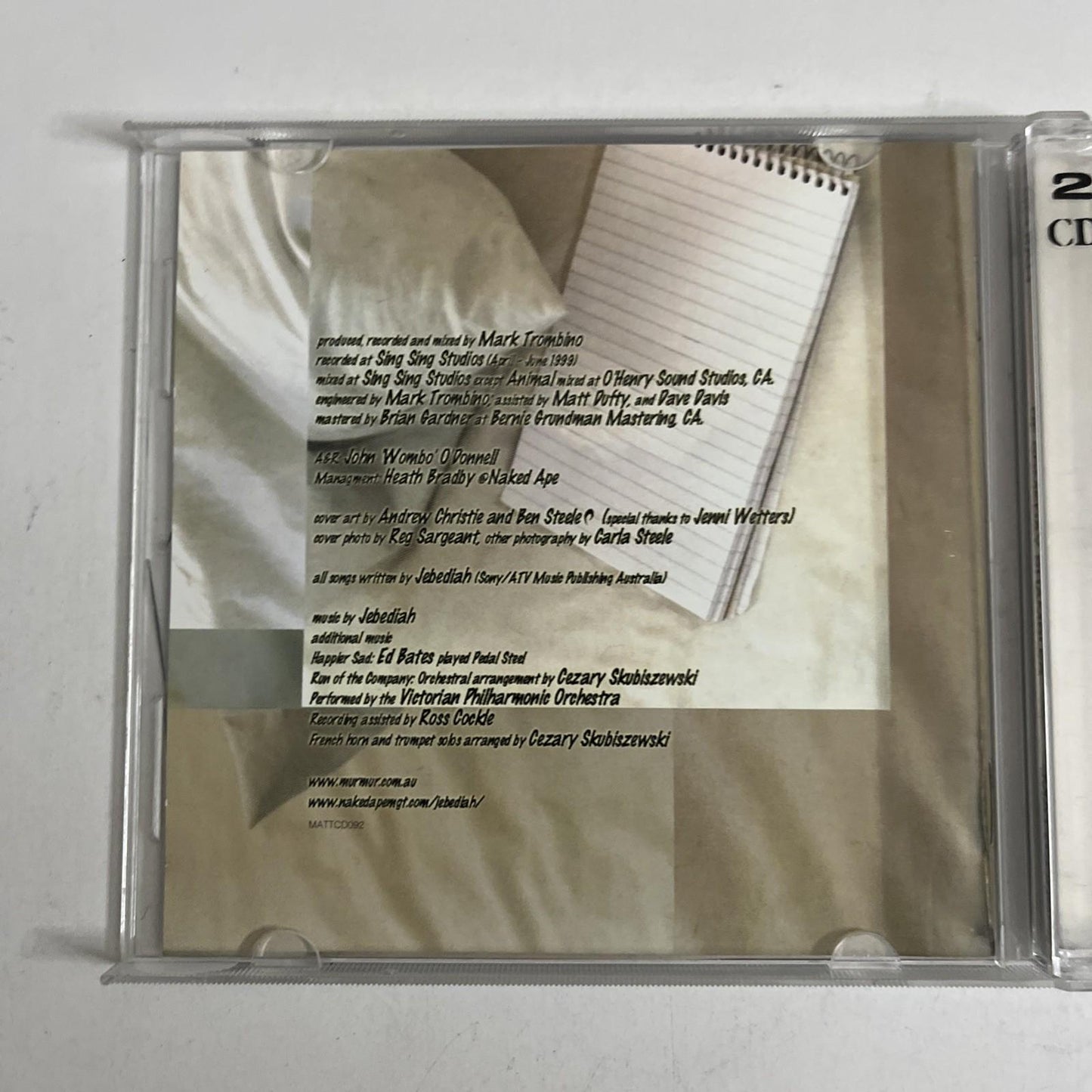 Jebediah – Of Someday Shambles (CD, 1999) Australia 2-Discs MATTCD092E