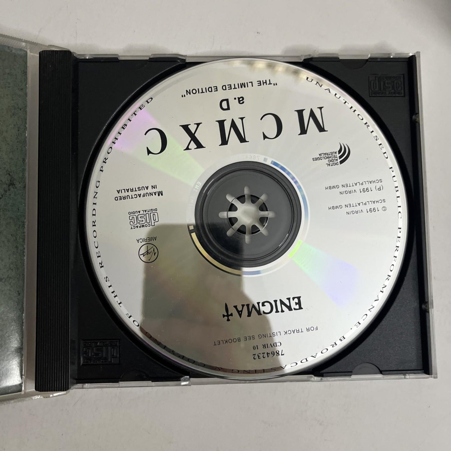 Enigma – MCMXC a.D. "The Limited Edition" (CD, 1991)  Australia 7864232