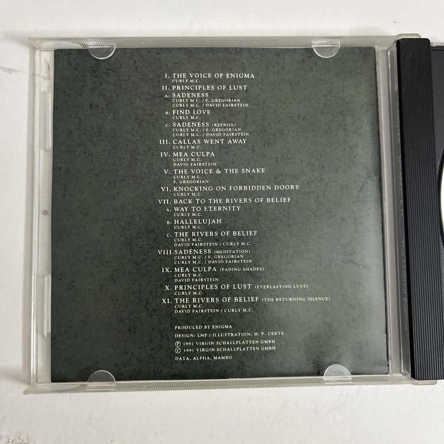 Enigma – MCMXC a.D. "The Limited Edition" (CD, 1991)  Australia 7864232