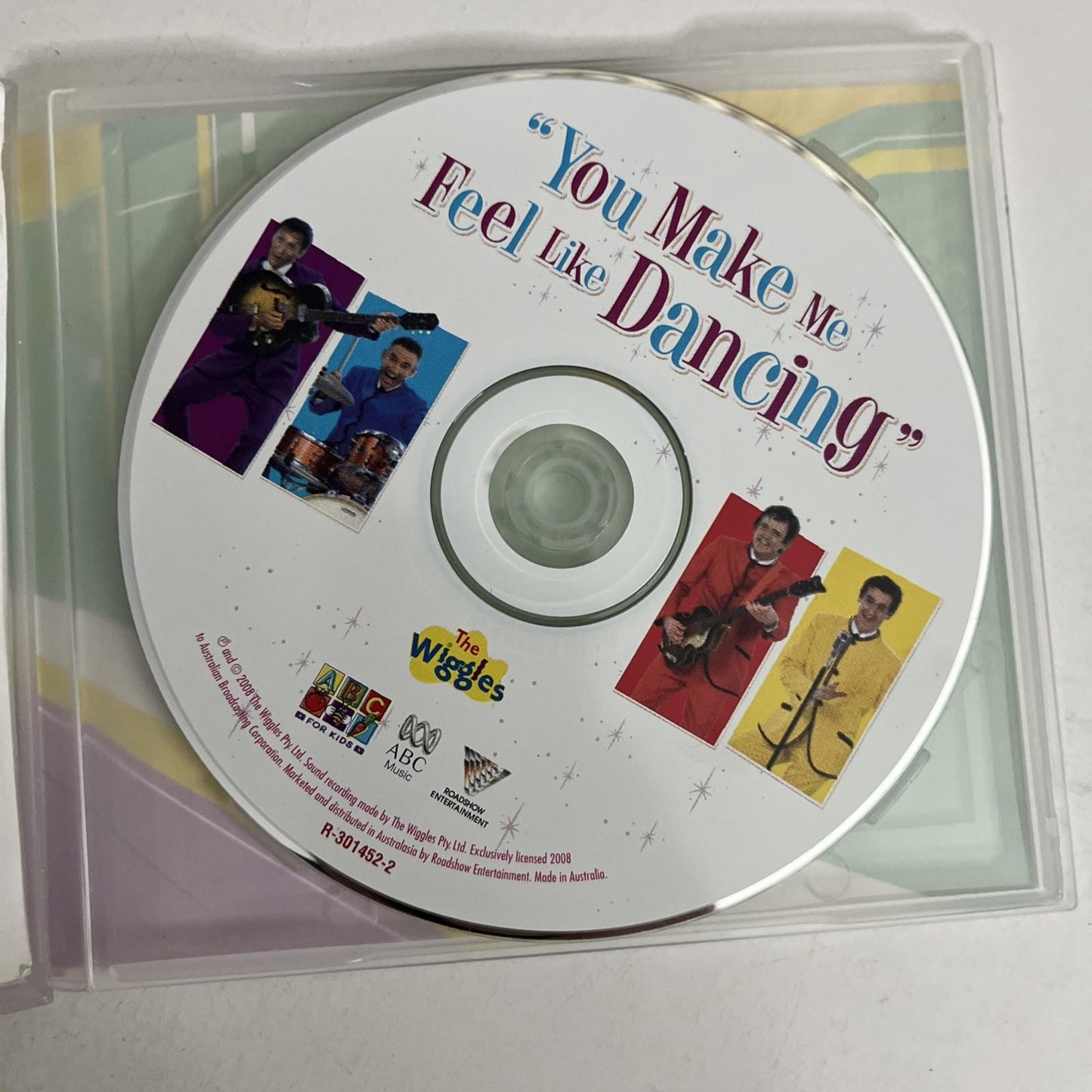 The Wiggles – You Make Me Feel Like Dancing (CD, 2008) Australia R-301452-2