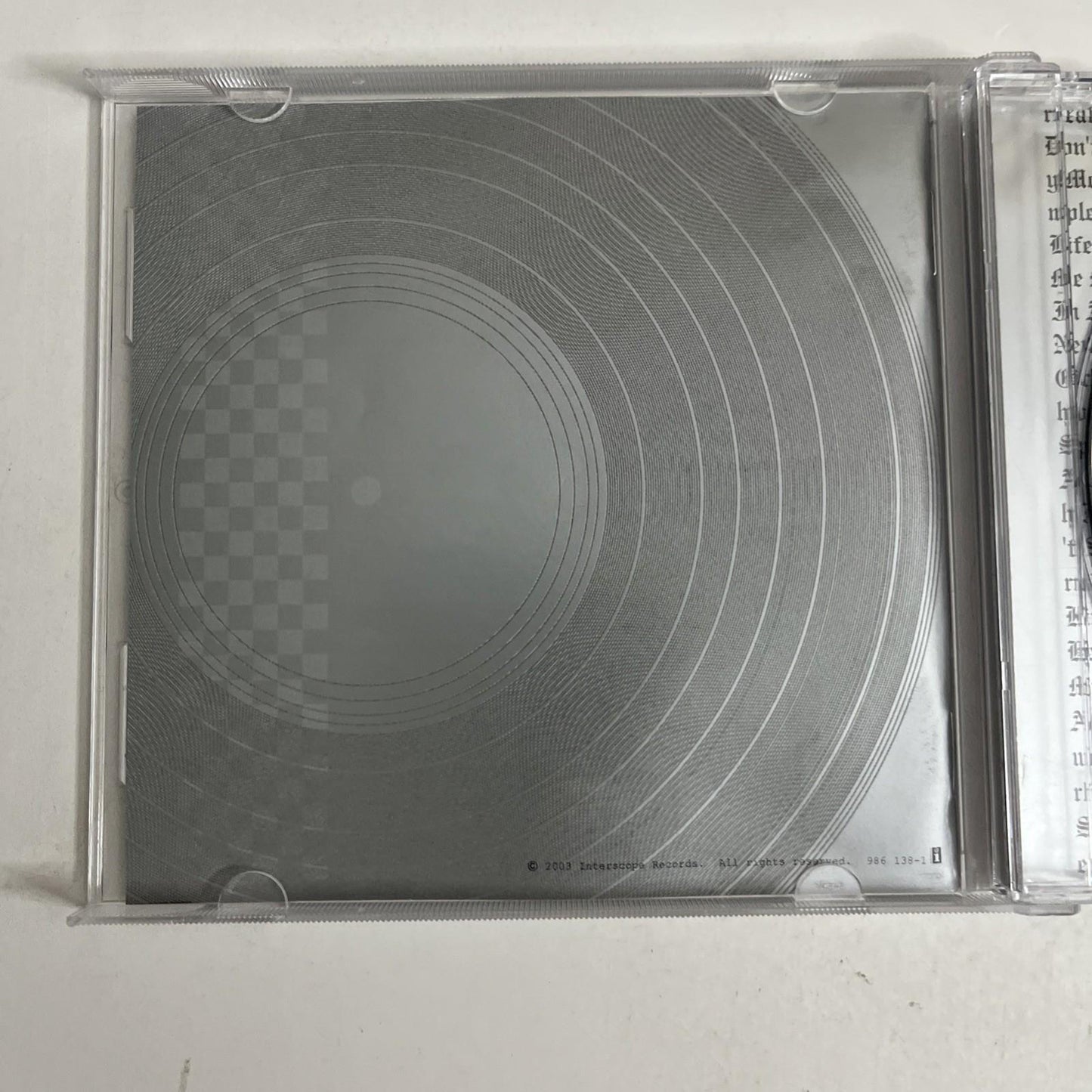 No Doubt – The Singles 1992 - 2003 (CD, 2003) Australasia 9861381