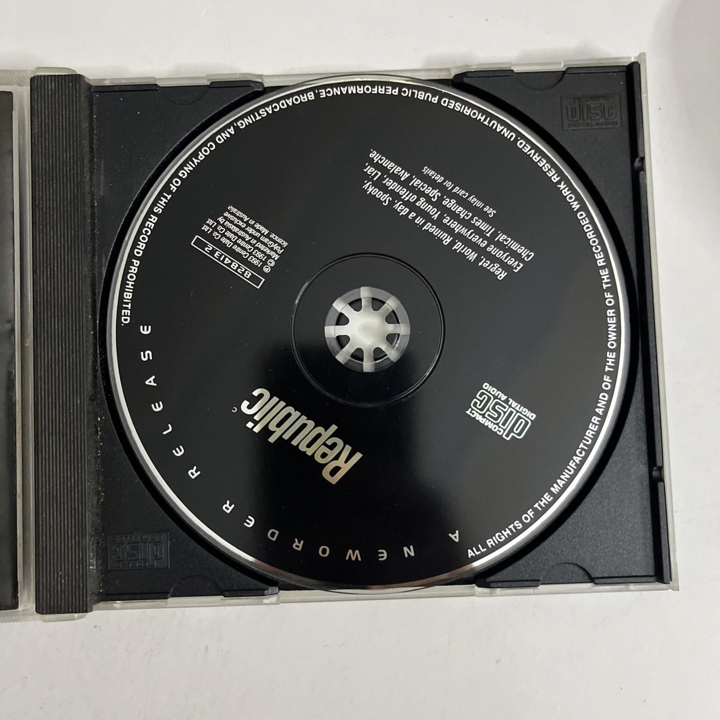 New Order – Republic (CD, 1993) UK 828413.2