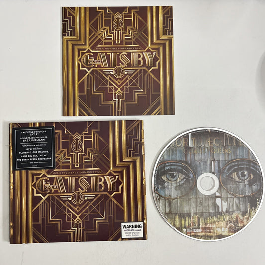Music From Baz Luhrmann's Film The Great Gatsby (CD, 2013) Gatefold Card Sleeve