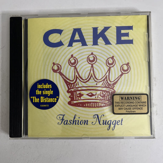 Cake – Fashion Nugget (CD, 1996) Australasia 532 867-2
